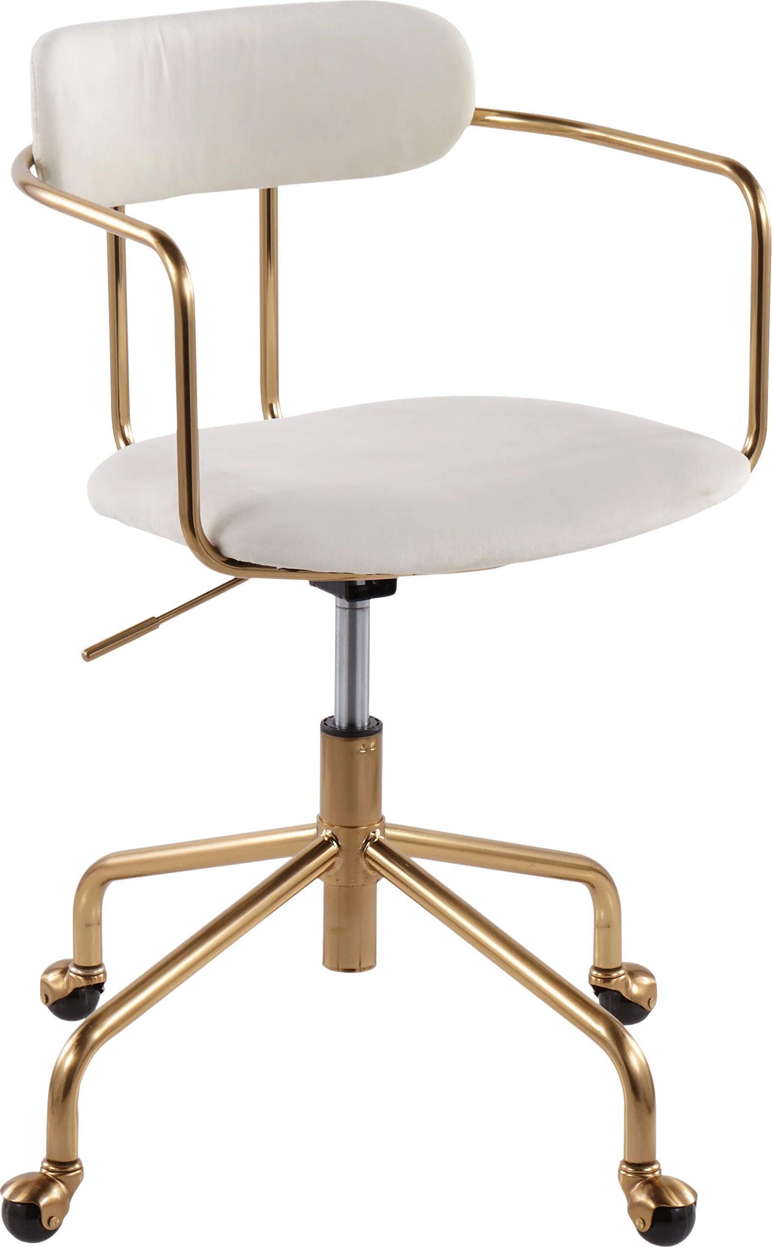 Hyalite Cream Office Chair - Image 1