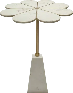 Dundalk Brass Accent Table