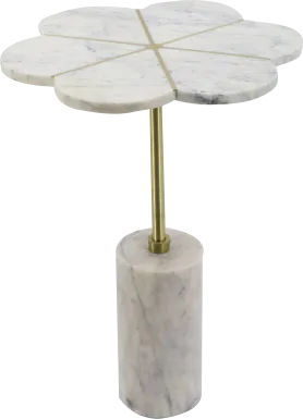 Halvern Brass Accent Table