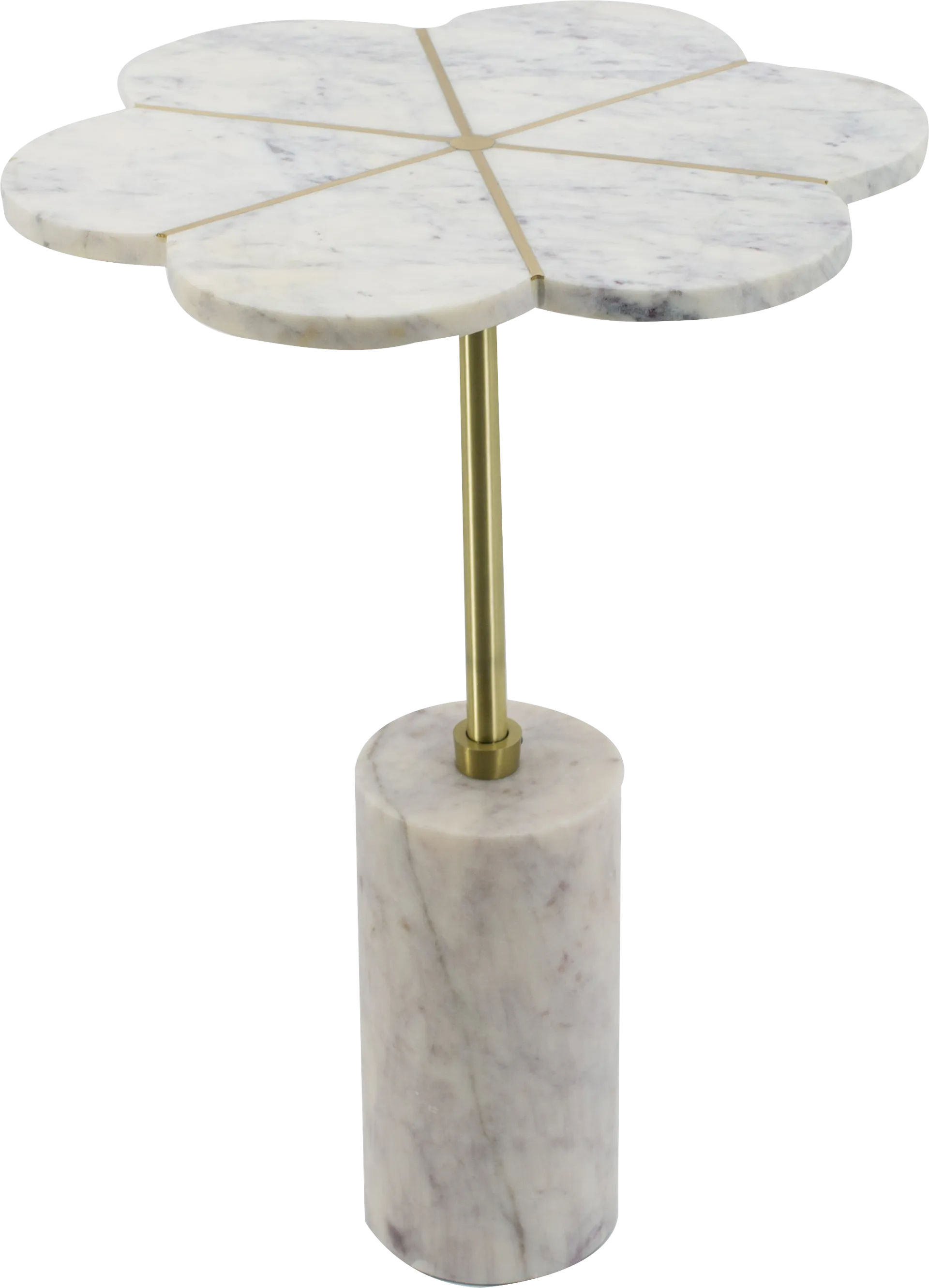 Halvern Brass Accent Table - Image 1