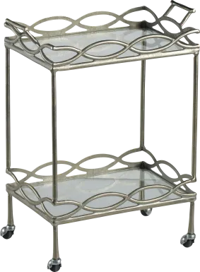 Barkmeyer Silver Bar Cart