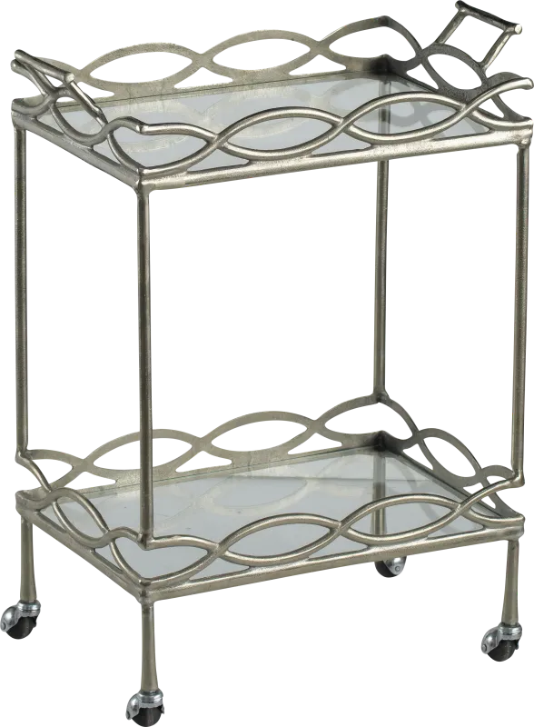 Barkmeyer Silver Bar Cart