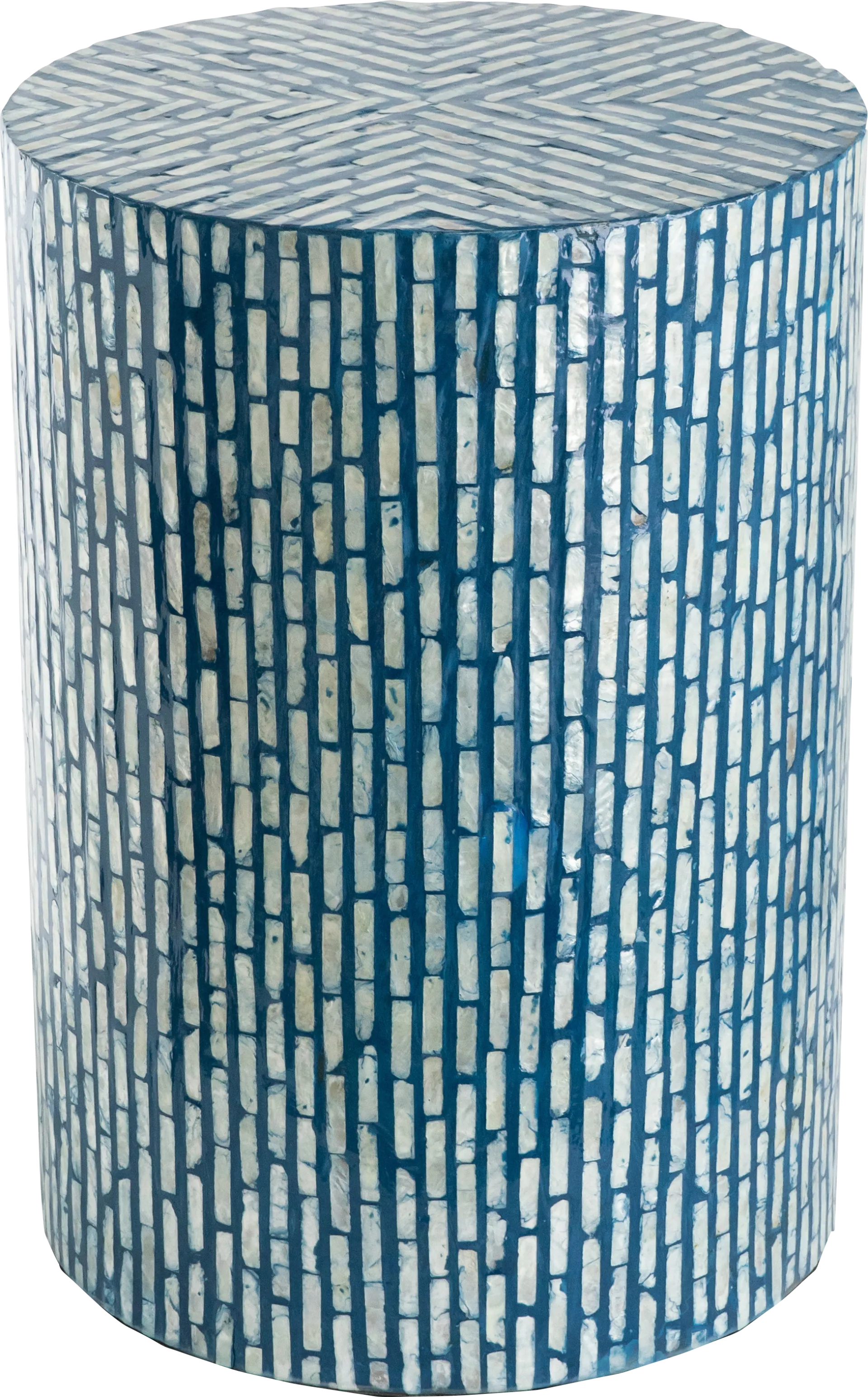 Avendia Blue Accent Stool - Image 1