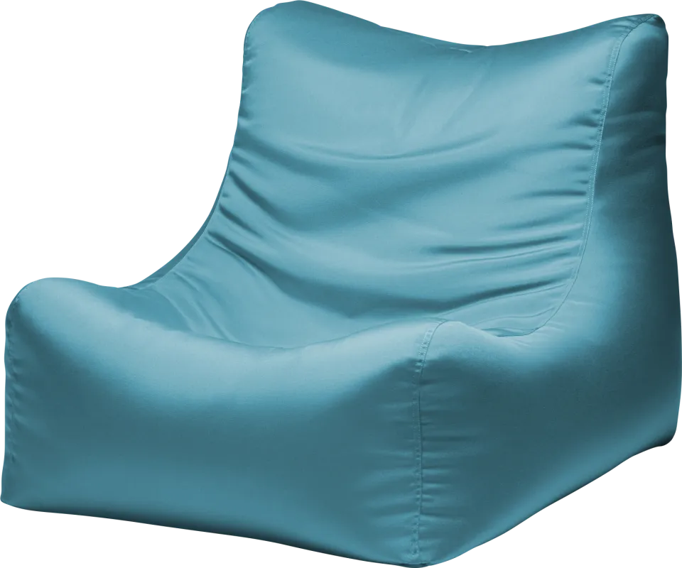 Kids Chatty Garden Blue Indoor/Outdoor Bean Bag Chair