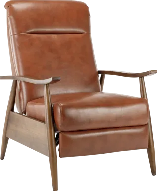 Benbro Brown Push Back Recliner