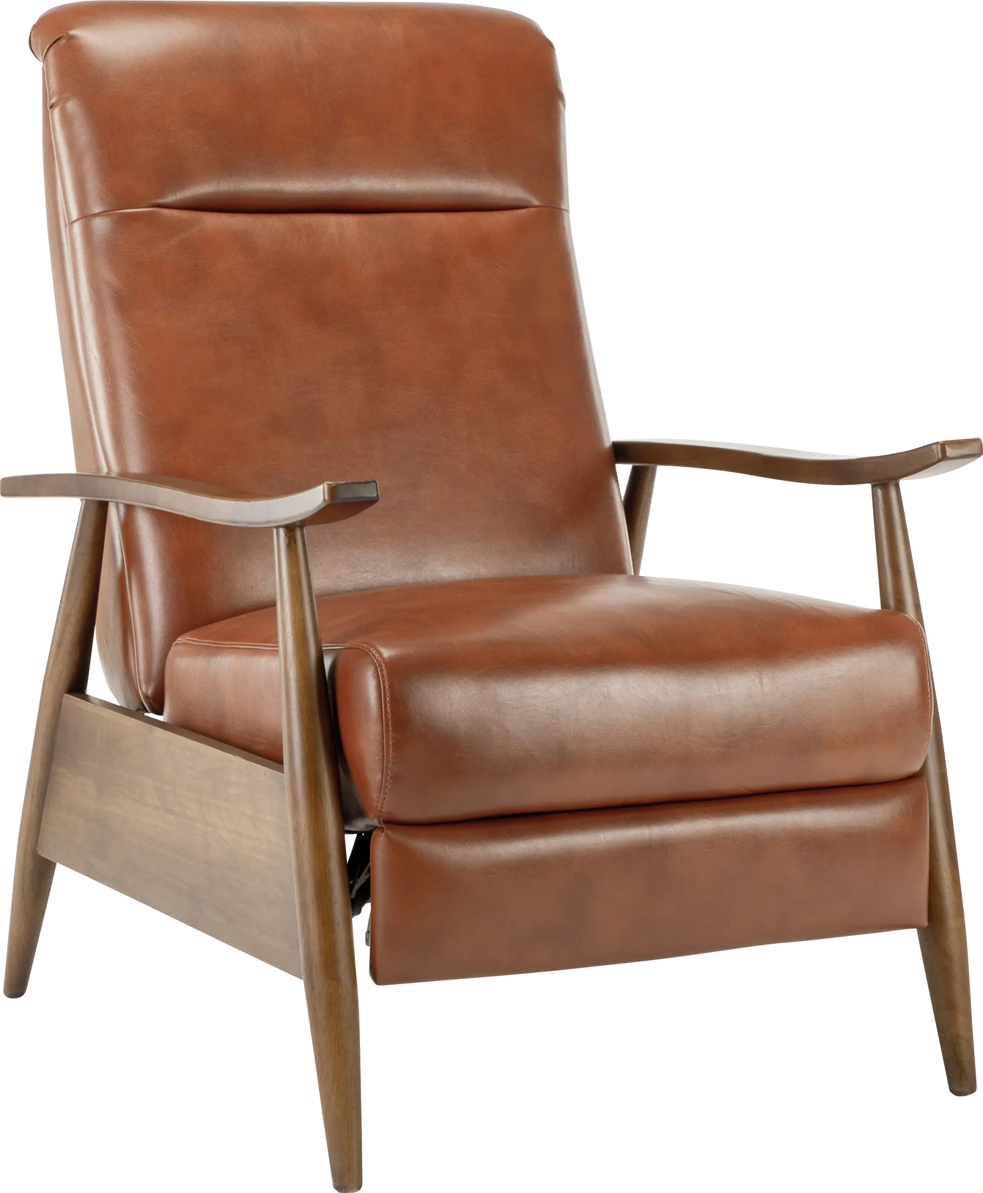 Benbro Brown Push Back Recliner