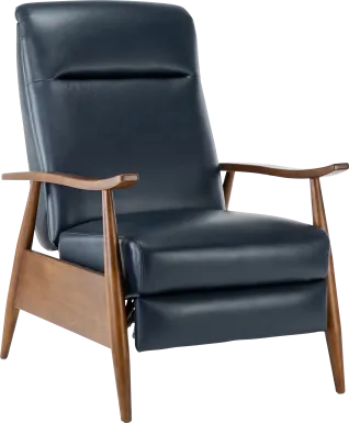 Benbro Blue Push Back Recliner
