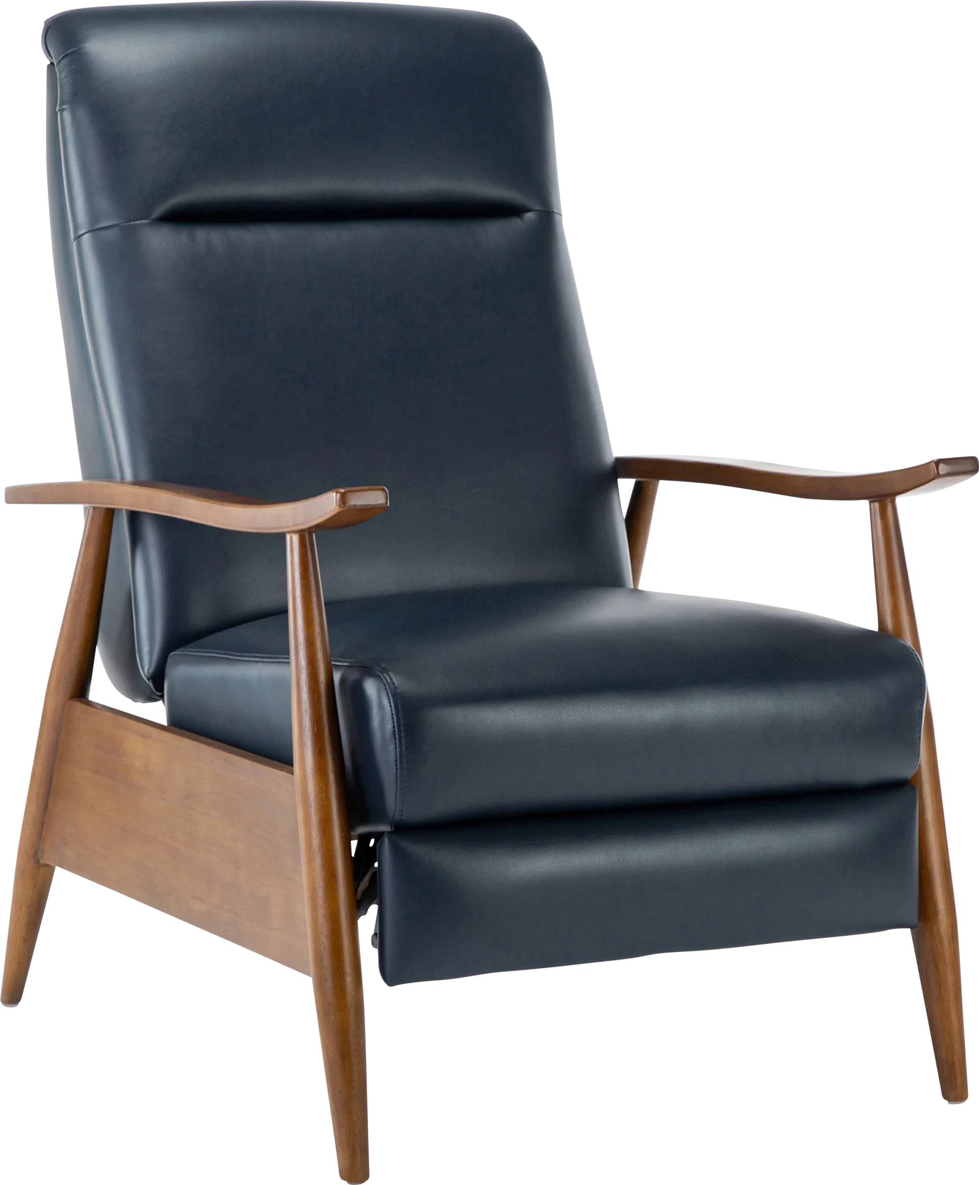 Benbro Blue Push Back Recliner - Image 1