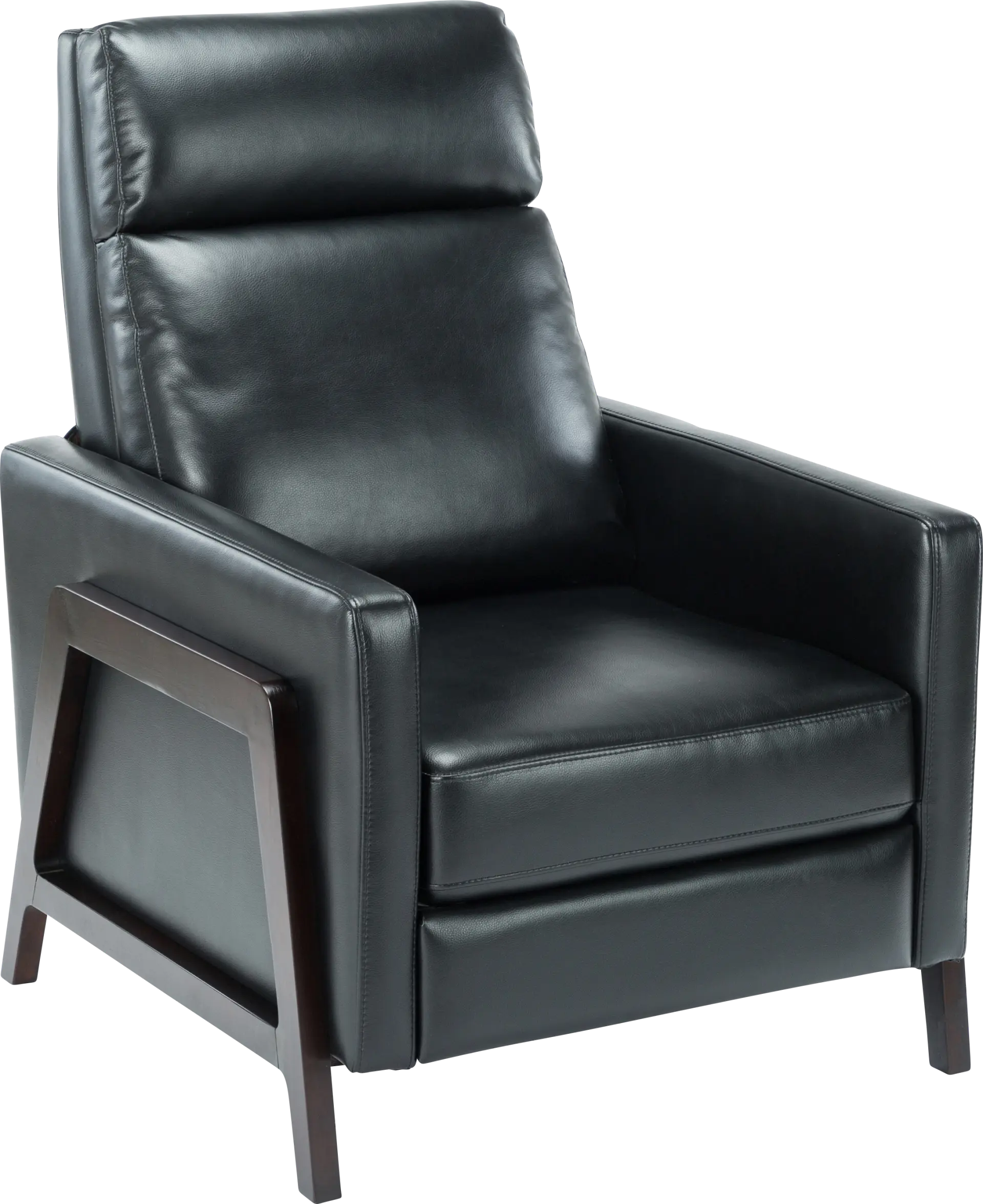 Doyers Black Push Back Recliner