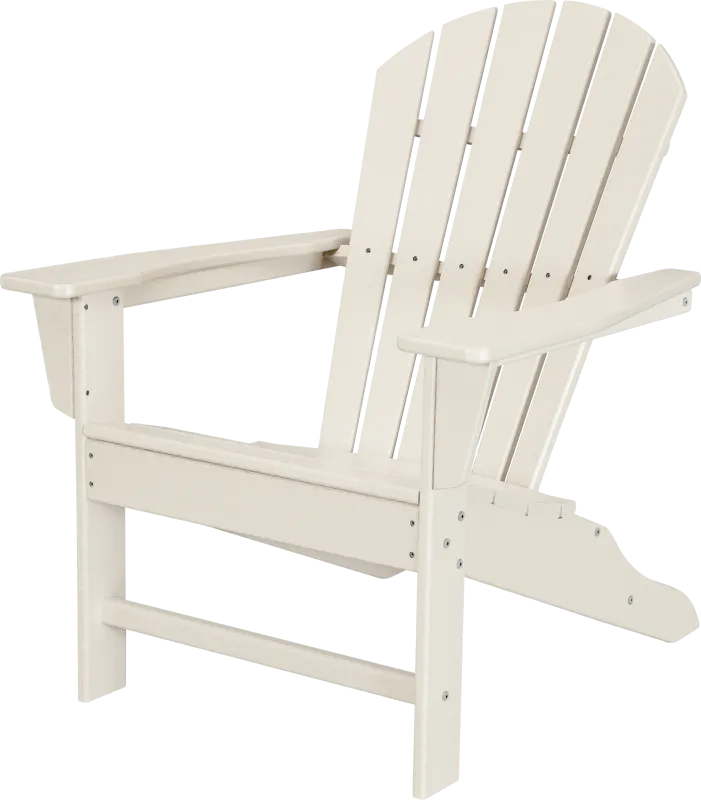 POLYWOOD South Beach Sand Outdoor Adirondack Chair