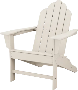 POLYWOOD Long Island Sand Outdoor Adirondack Chair