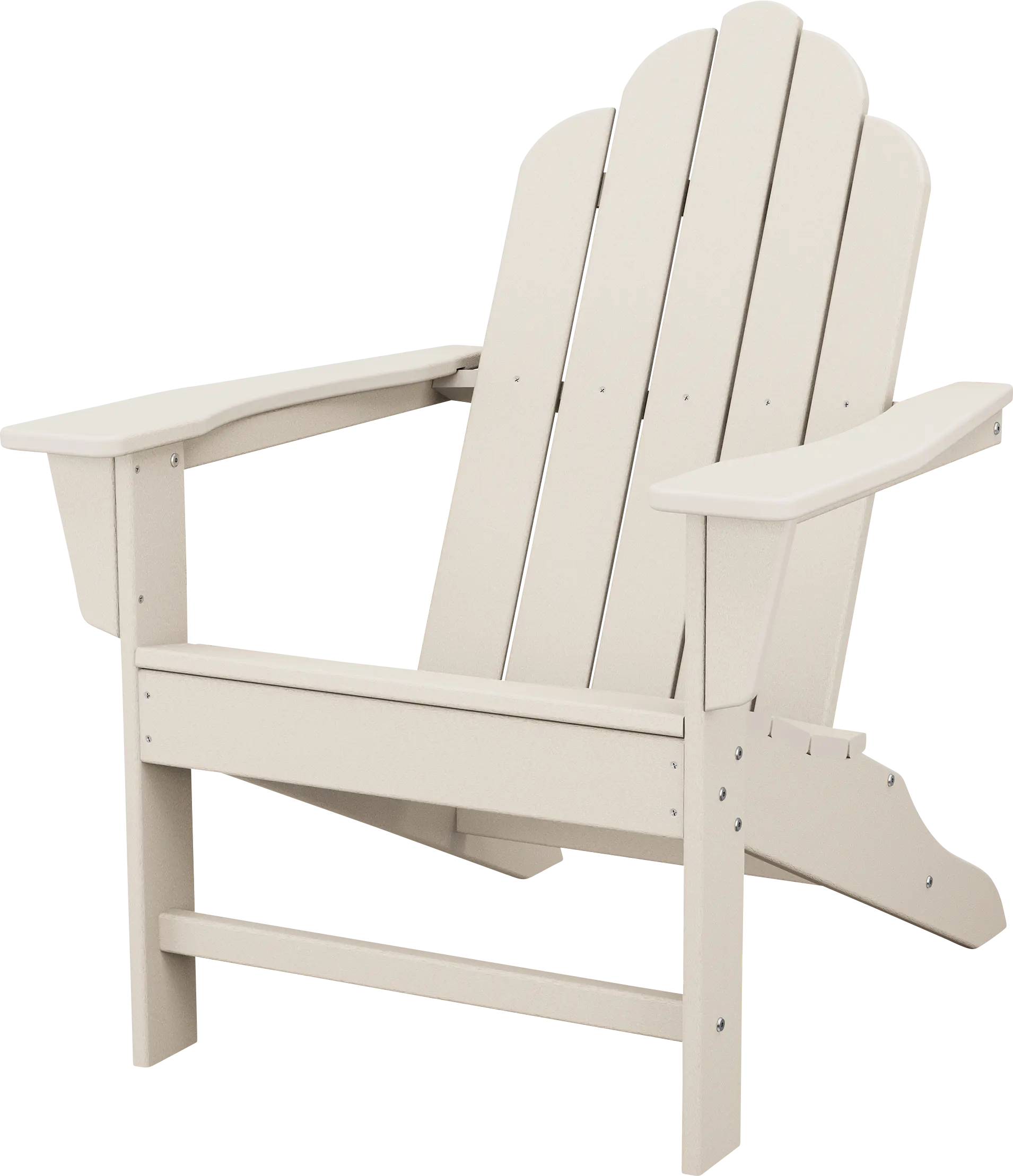 POLYWOOD Long Island Sand Outdoor Adirondack Chair