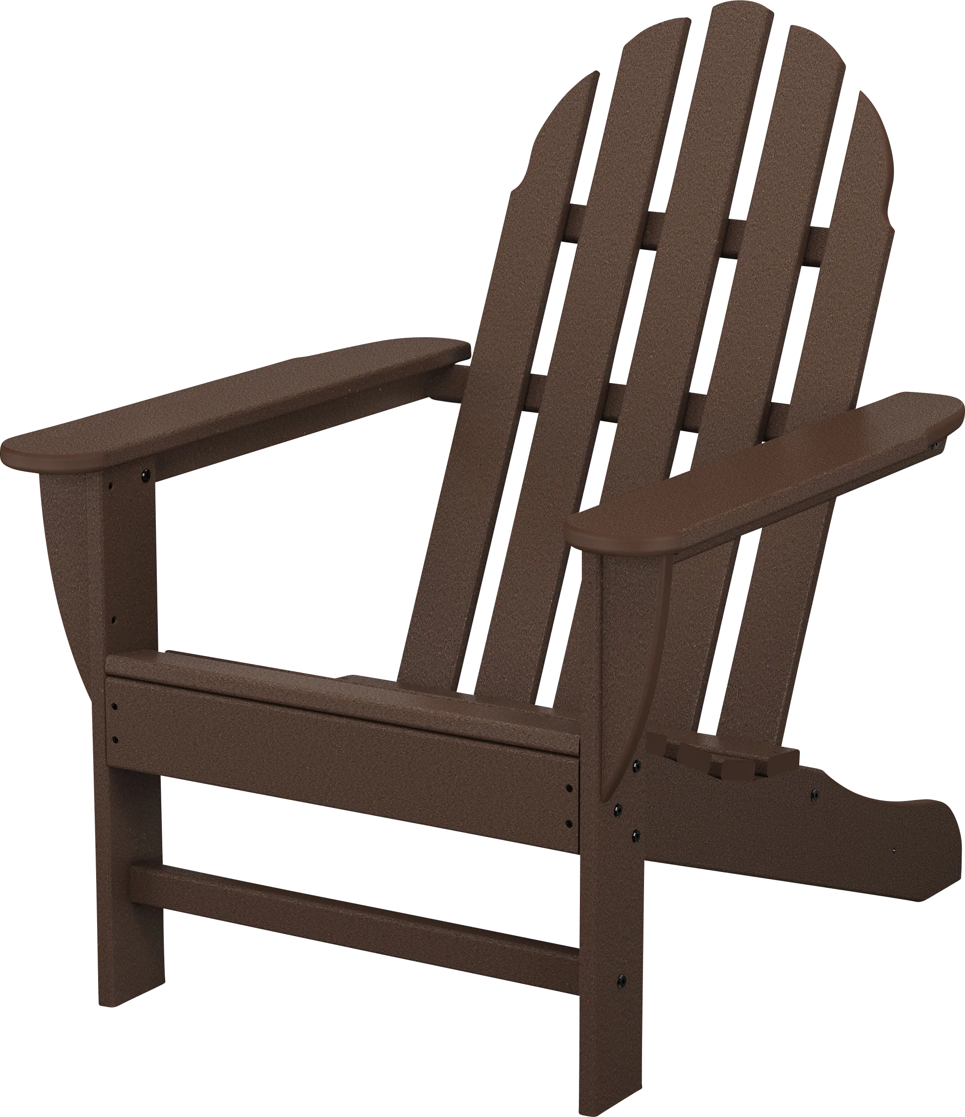 POLYWOOD Classic Mahogany Outdoor Adirondack Chair - Thumbnail - Image 1