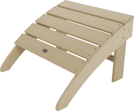 POLYWOOD South Beach Sand Outdoor Ottoman