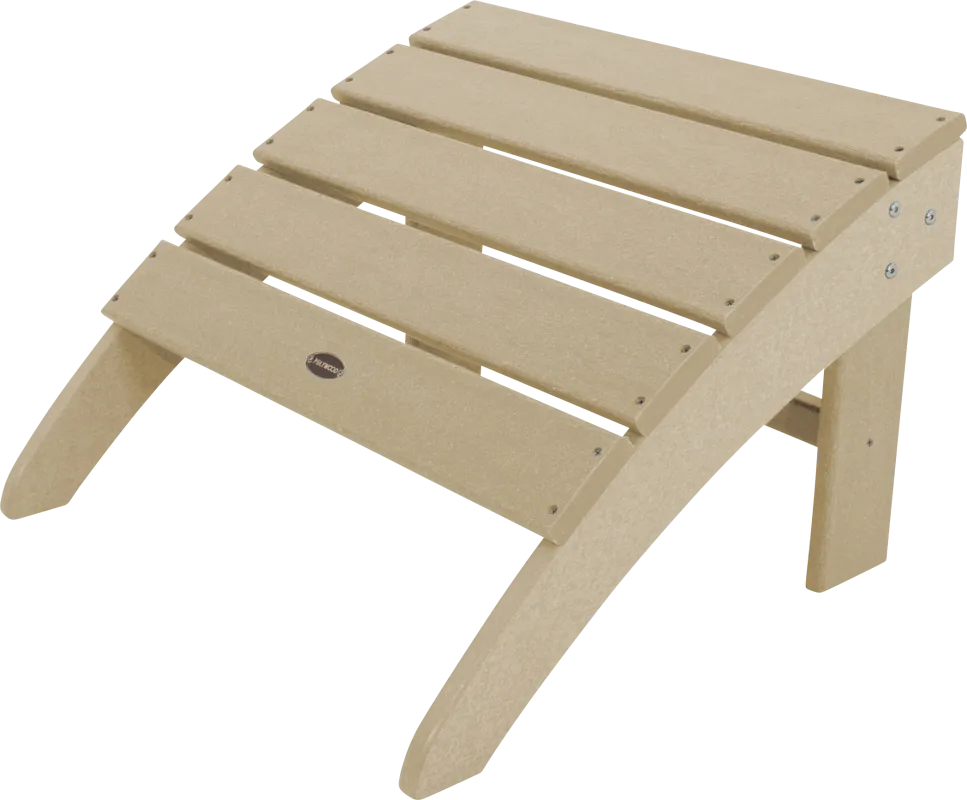 POLYWOOD South Beach Sand Outdoor Ottoman