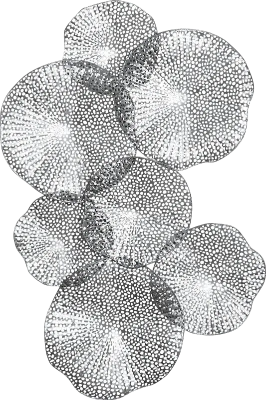 Zoella Silver Wall Decor