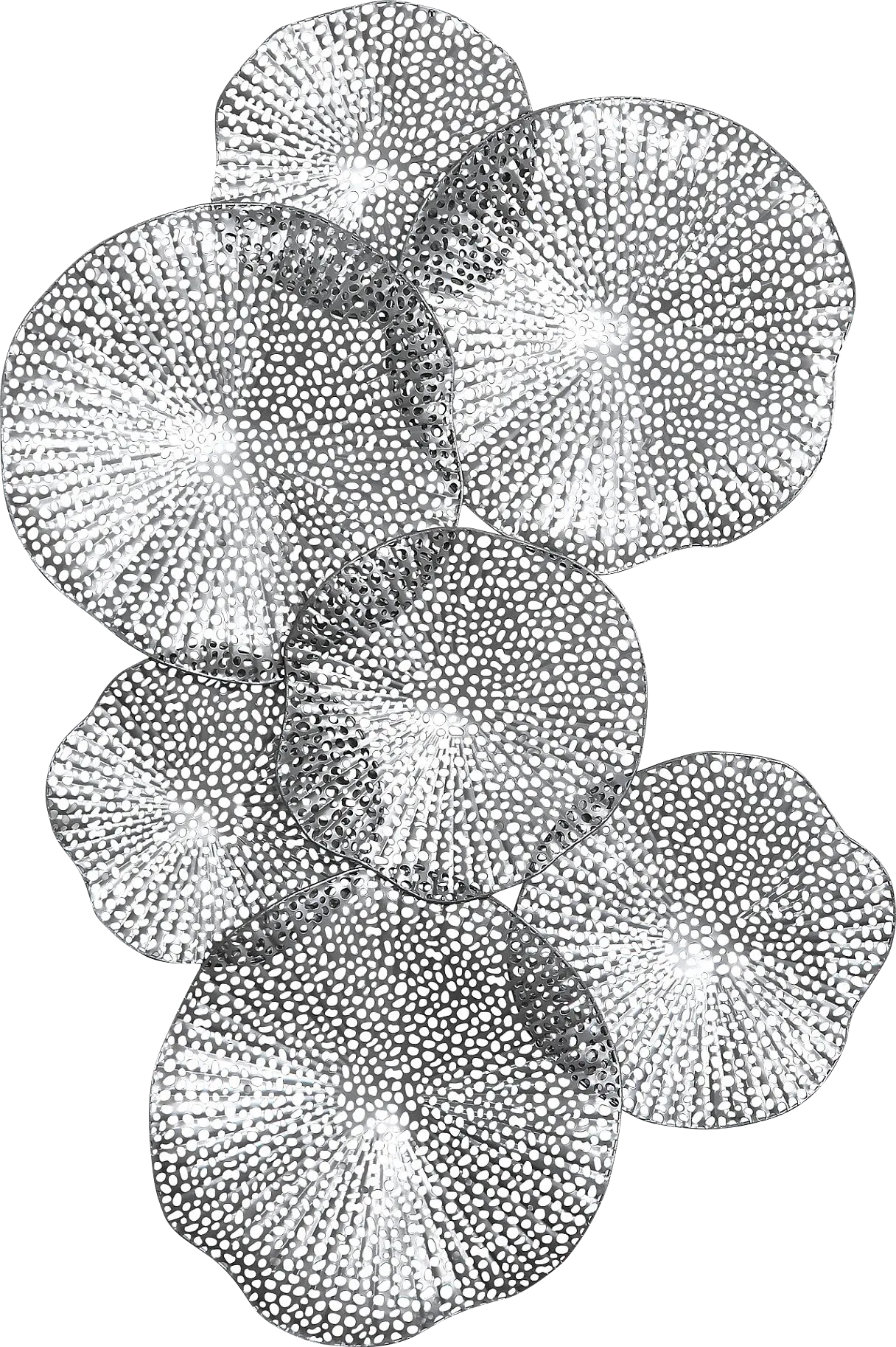 Zoella Silver Wall Decor - Image 1