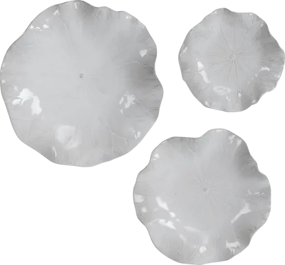 Zayley White Wall Decor, Set of 3
