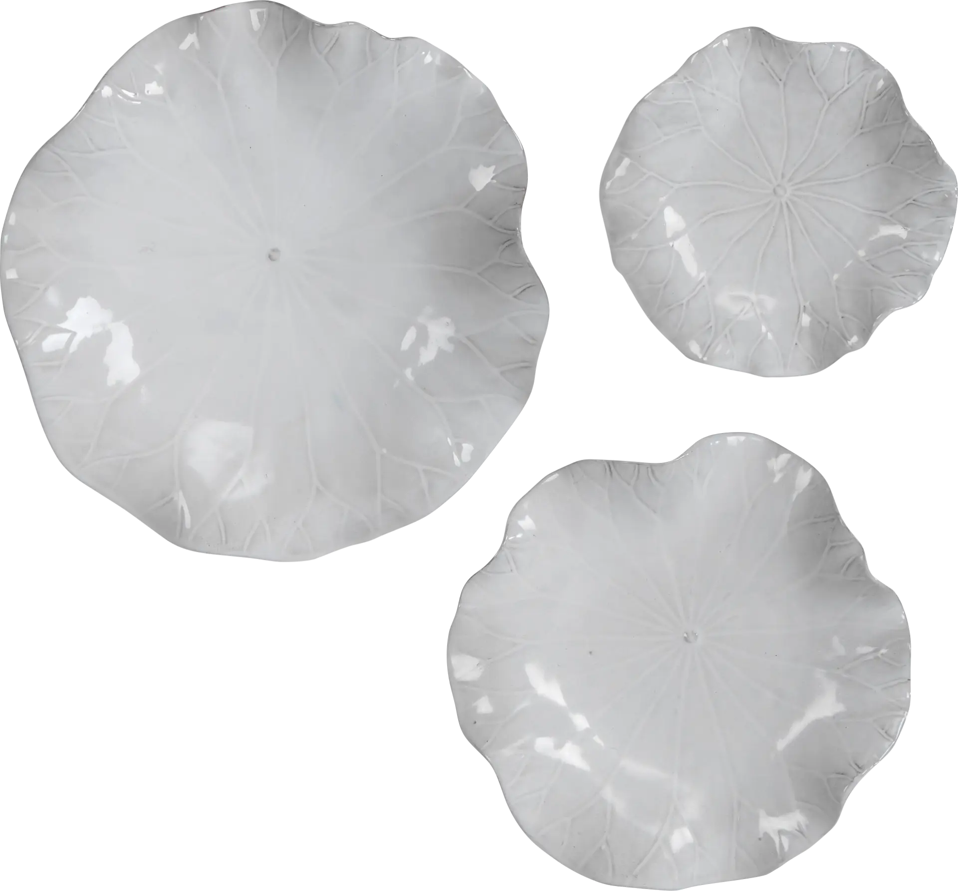 Zayley White Wall Decor, Set of 3