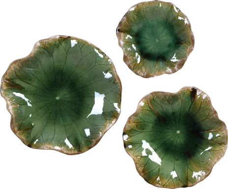 Zayley Green Wall Decor, Set of 3