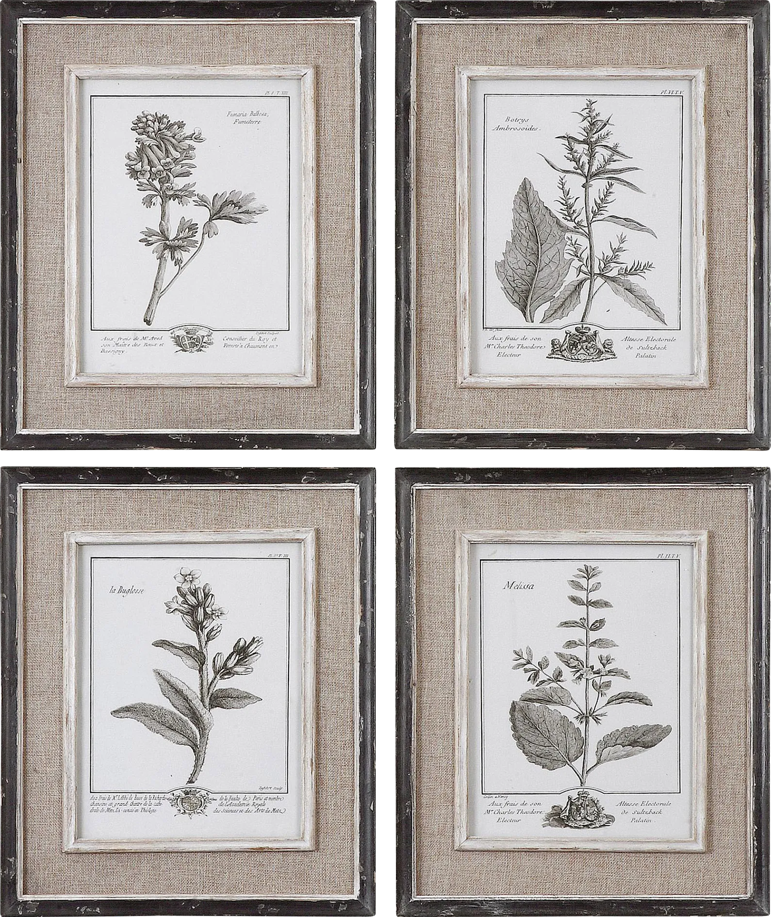 Kennley Taupe Artwork, Set of 4 - Image 1