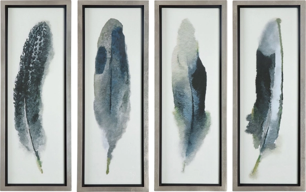 Tyberious Blue Artwork, Set of 4