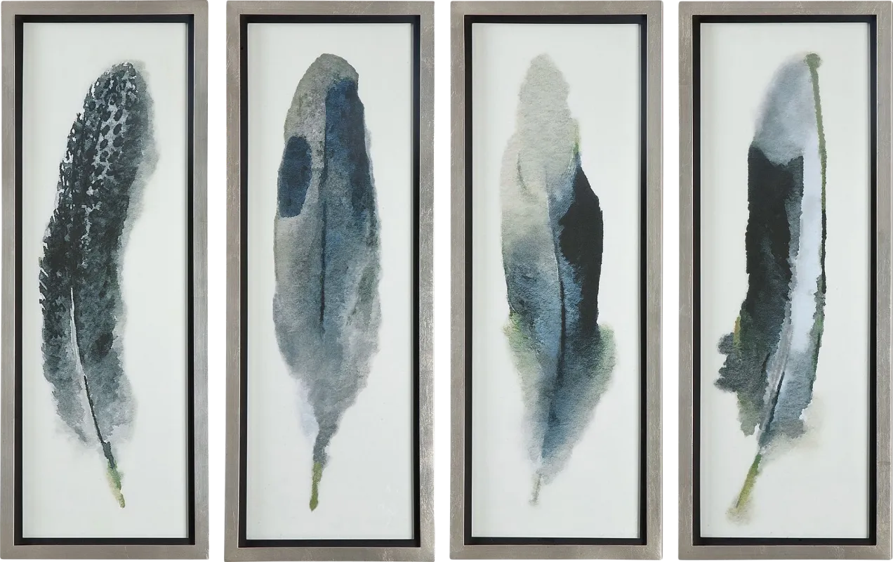 Tyberious Blue Artwork, Set of 4