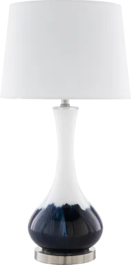 Cedar Point Navy Lamp