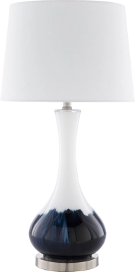 Cedar Point Navy Lamp