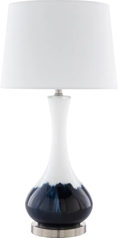 Cedar Point Navy Lamp