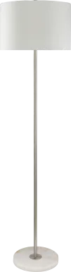 Albany Post Nickel Floor Lamp