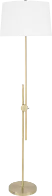 Caywood Place Brass Floor Lamp