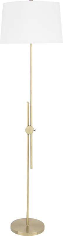Caywood Place Brass Floor Lamp