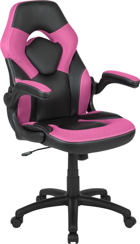 Tournne Pink Office Gaming Chair