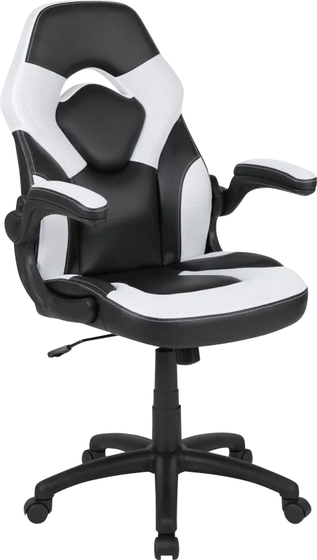 Tournne White Office Gaming Chair
