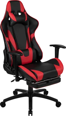 Trexxe Red Ergonomic PC Gaming Chair with Footrest