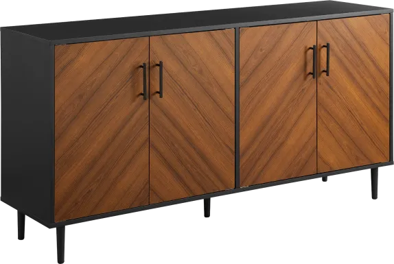 Consaul Black 58 in. Console