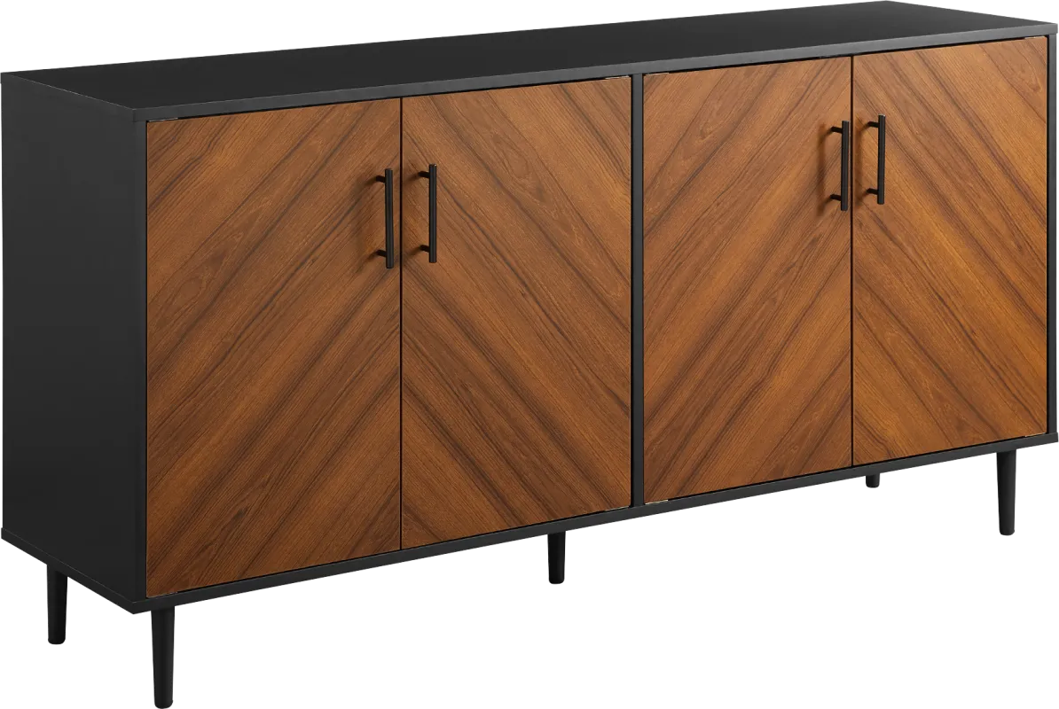 Consaul Black 58 in. Console