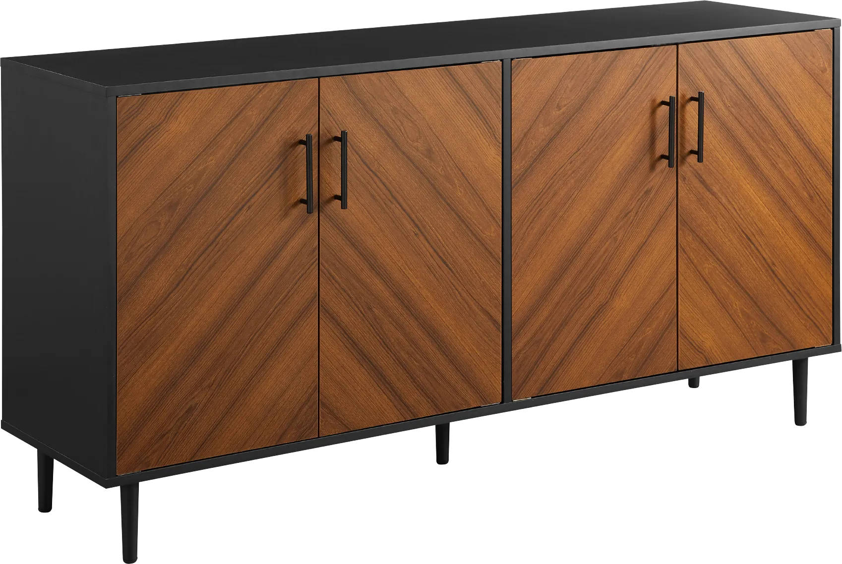 Consaul Black 58 in. Console - Image 1