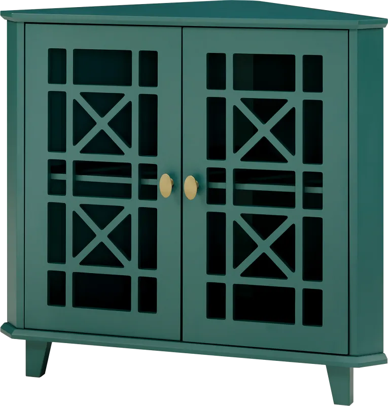 Westlyn Teal Accent Cabinet