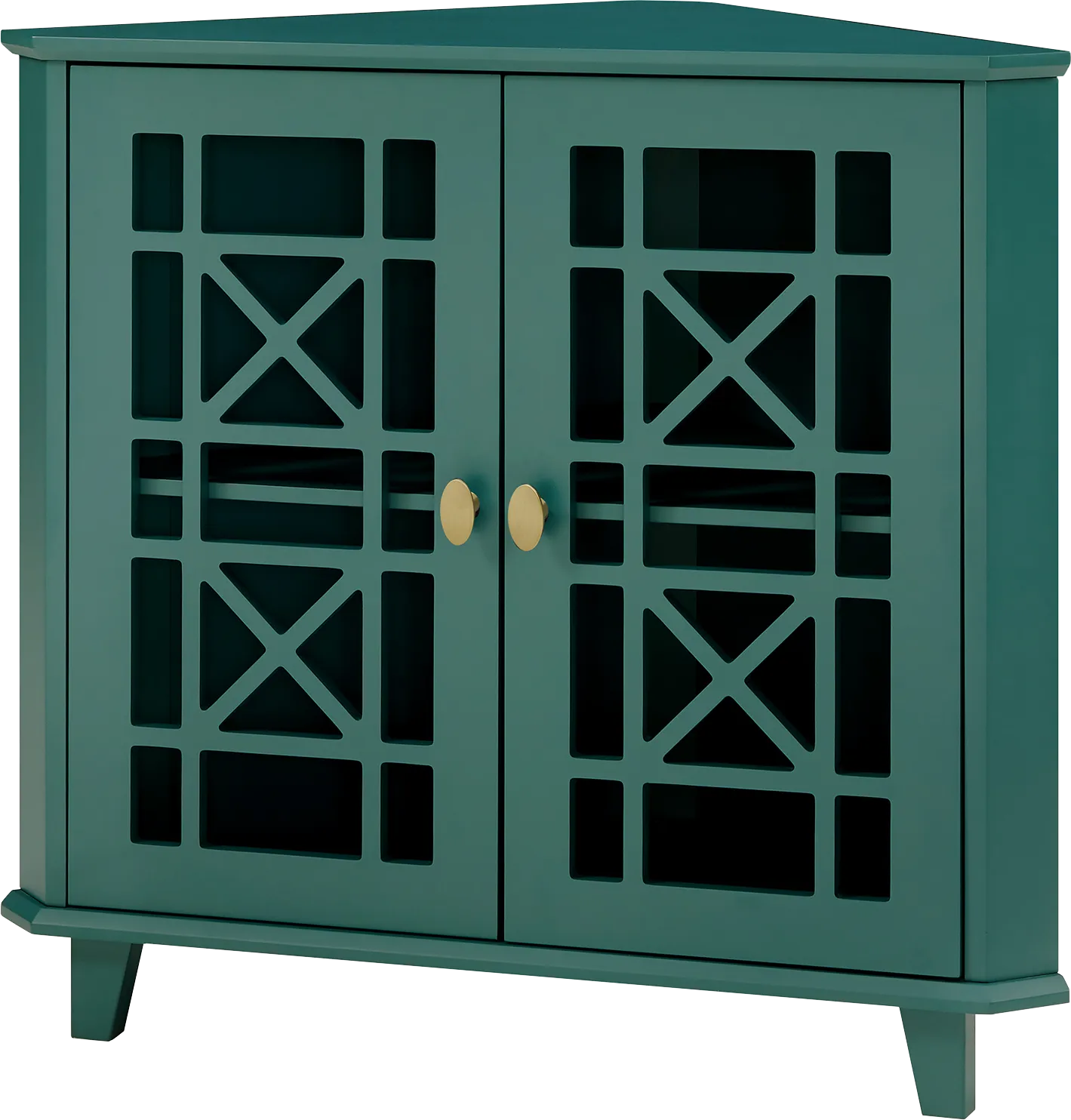 Westlyn Teal Accent Cabinet - Image 1