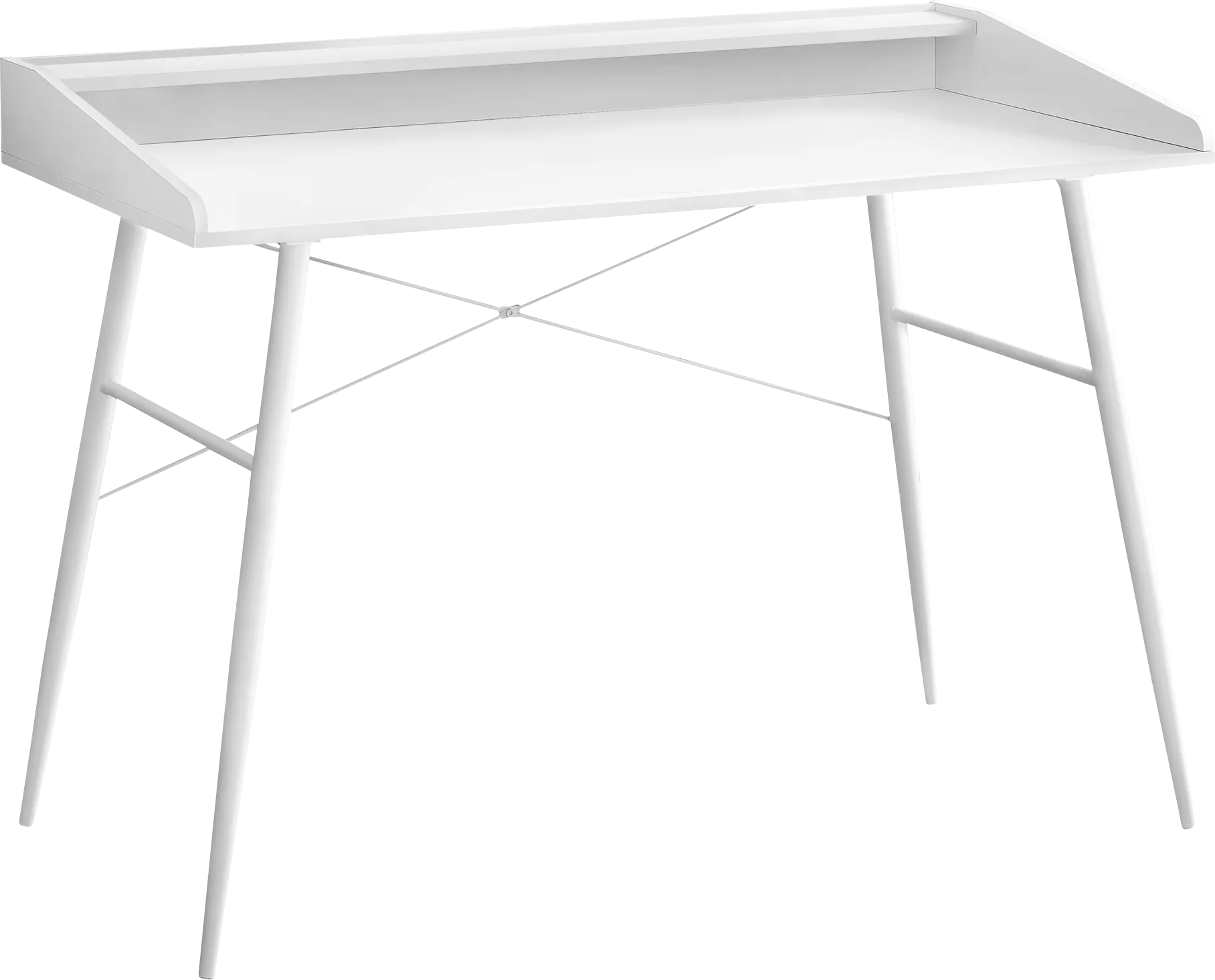 Lambright White Desk - Thumbnail - Image 1