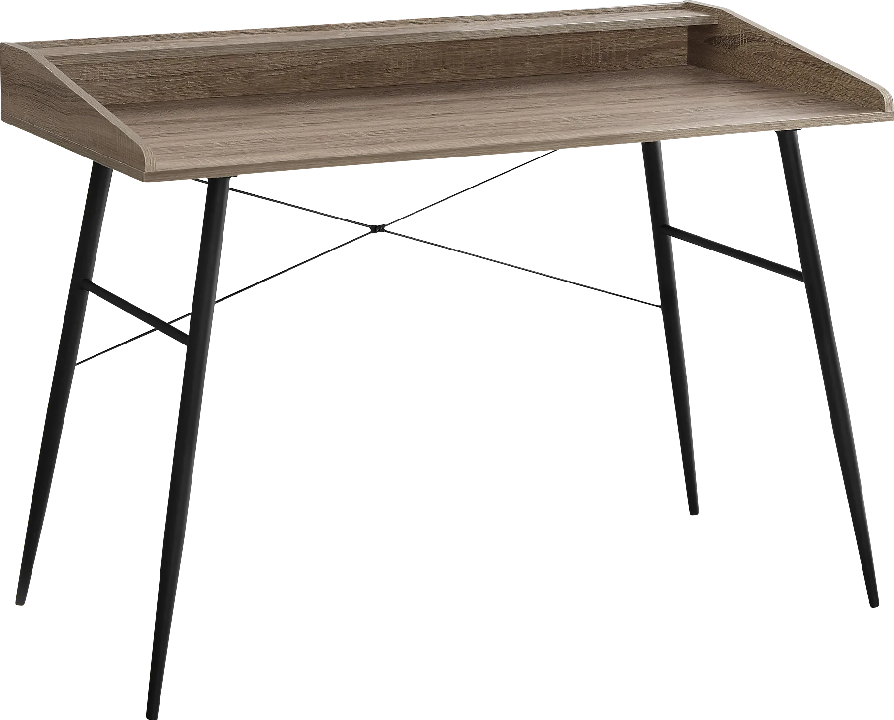 Lambright Dark Taupe Desk - Image 1