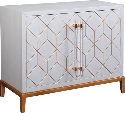 Neponset White Accent Cabinet