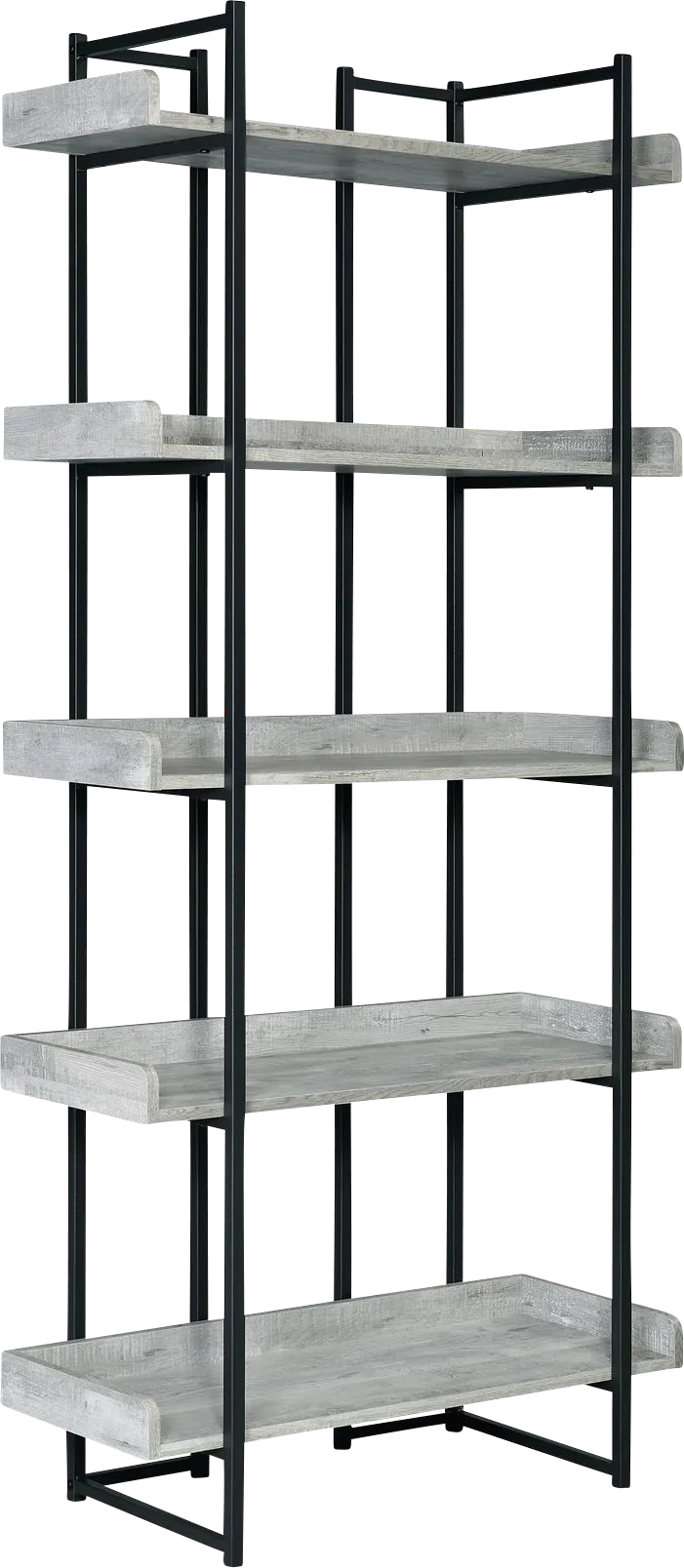 Dalisa Gray Bookcase - Image 1