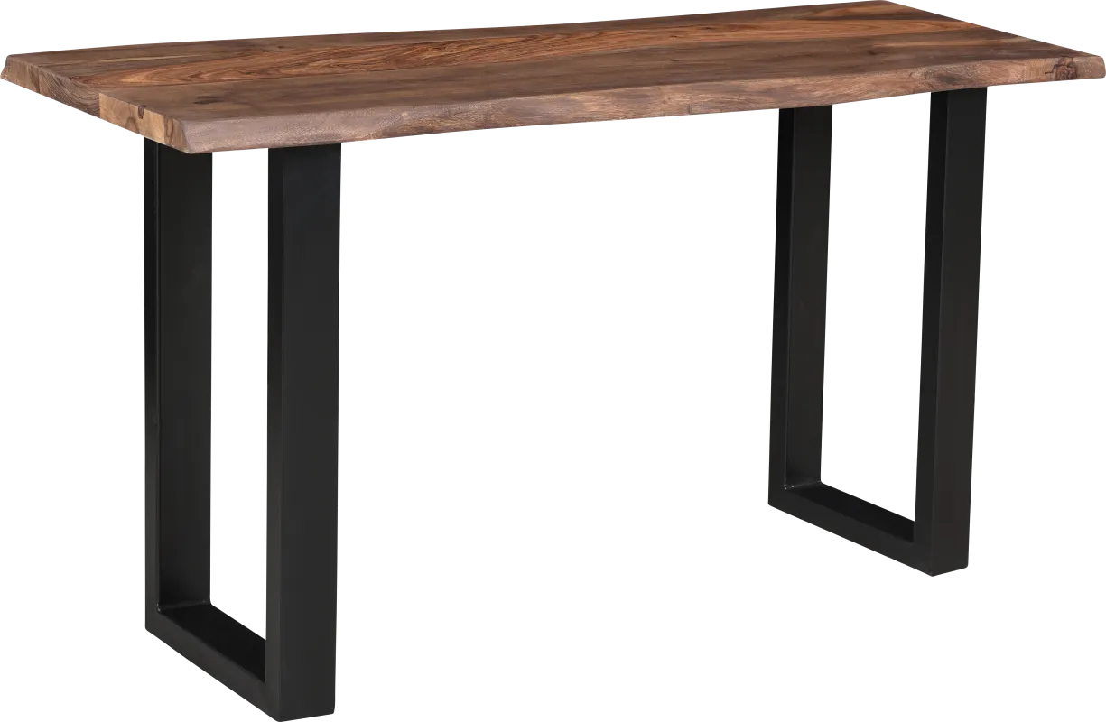 Hiett Brown Sofa Table