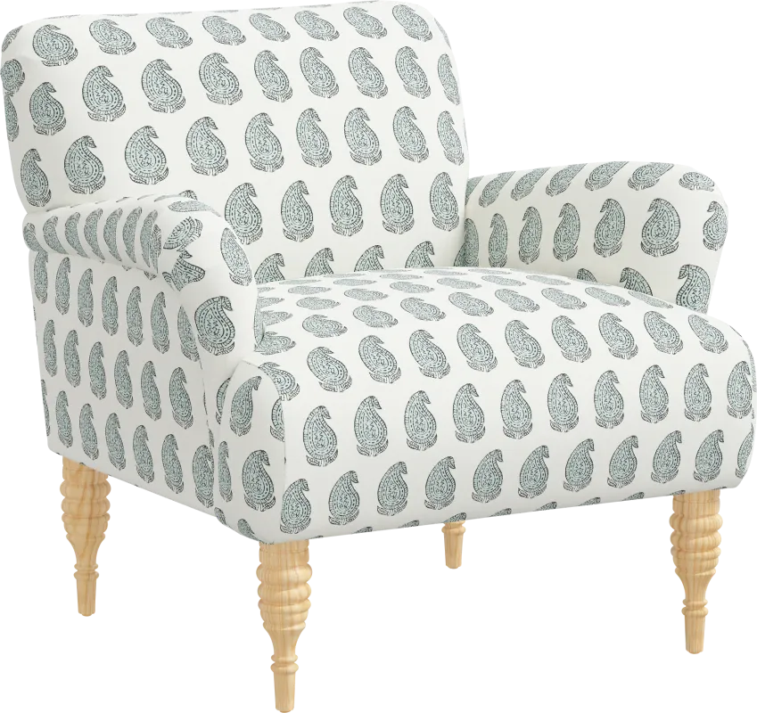 Meadow Breeze Sage Accent Chair