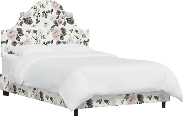 Barn Chic Cream Full Upholstered Bed