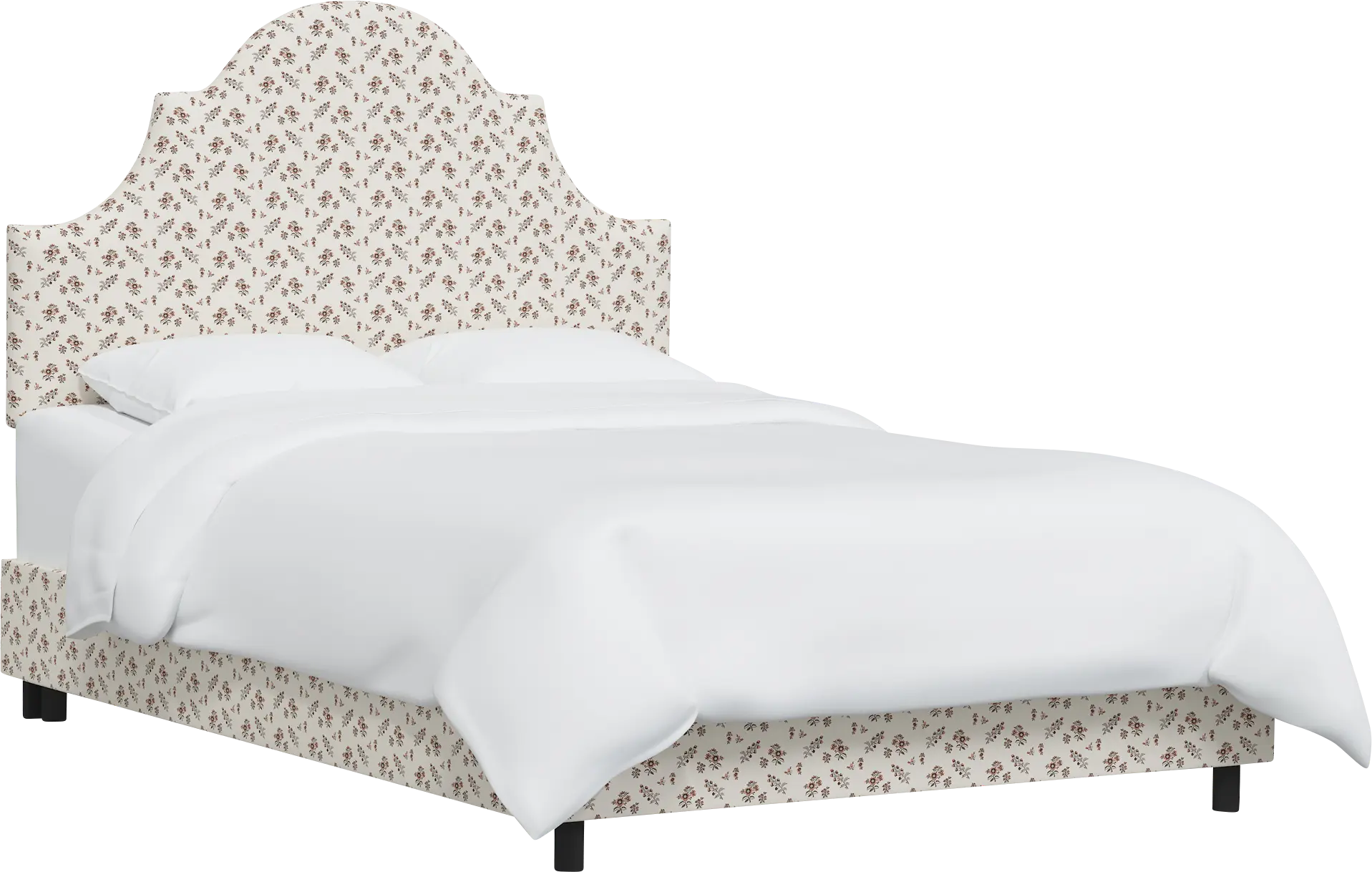 Barn Chic Beige King Upholstered Bed
