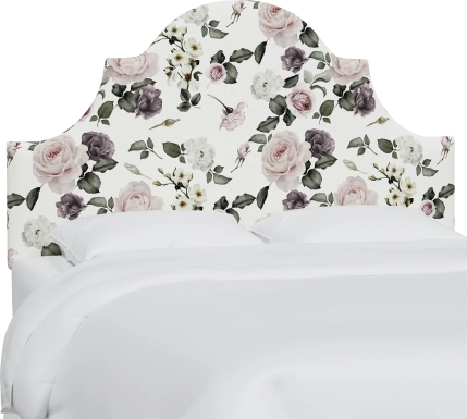 Barn Chic Cream Queen Upholstered Headboard